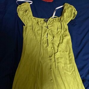 Primark green dress
